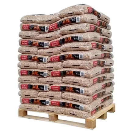 Französische Holzpellets Natural Energie - Palette 1050kg (70 Säcke)