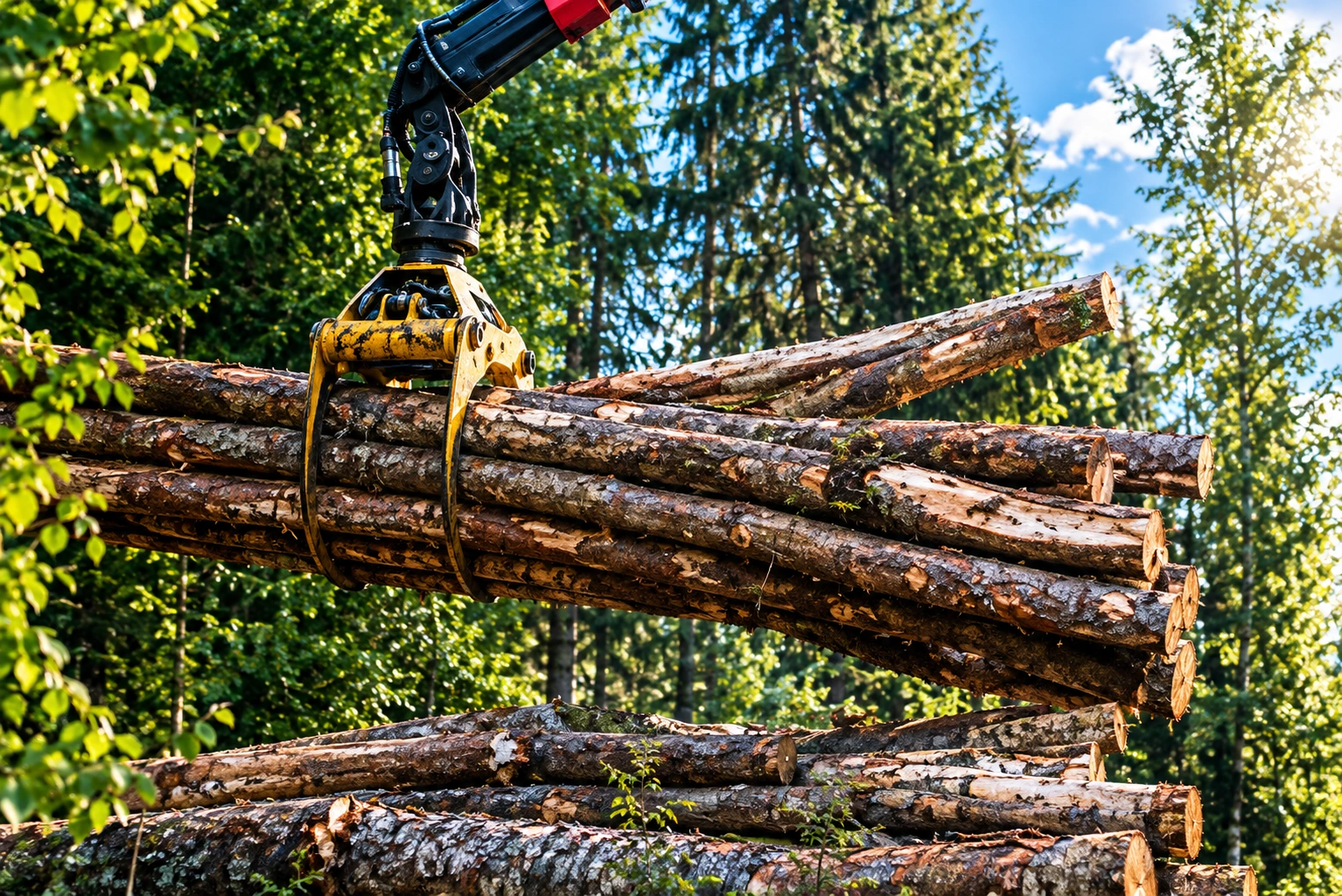 PEFC-zertifiziertes Stammholz Wagener Holz GmbH